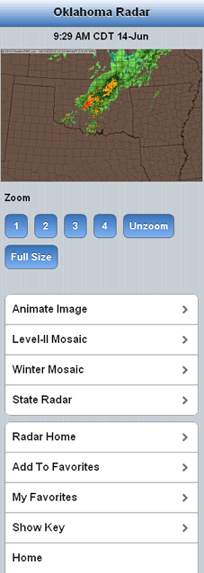 WeatherTAP Mobile Radar