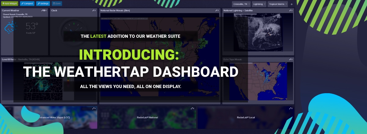 The weatherTAP Dashboard